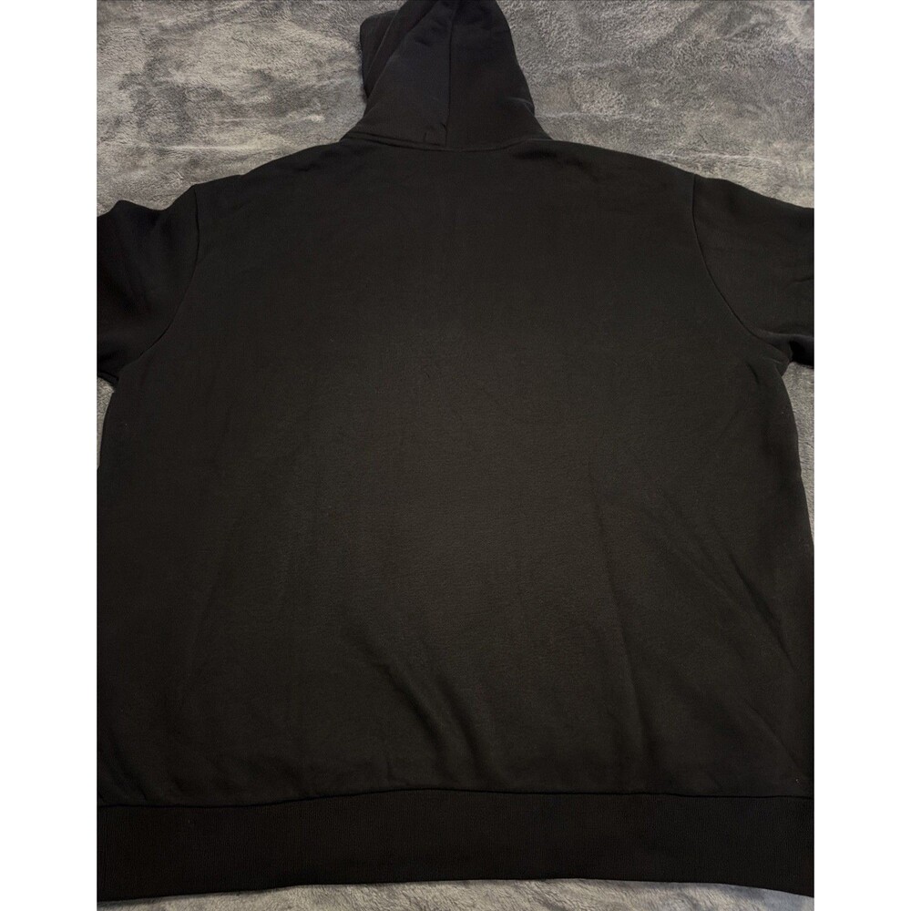 2XLT Polo Ralph Lauren Size M Black Fleece Hoodie Gold Embroidered Logo - Picture 9 of 9